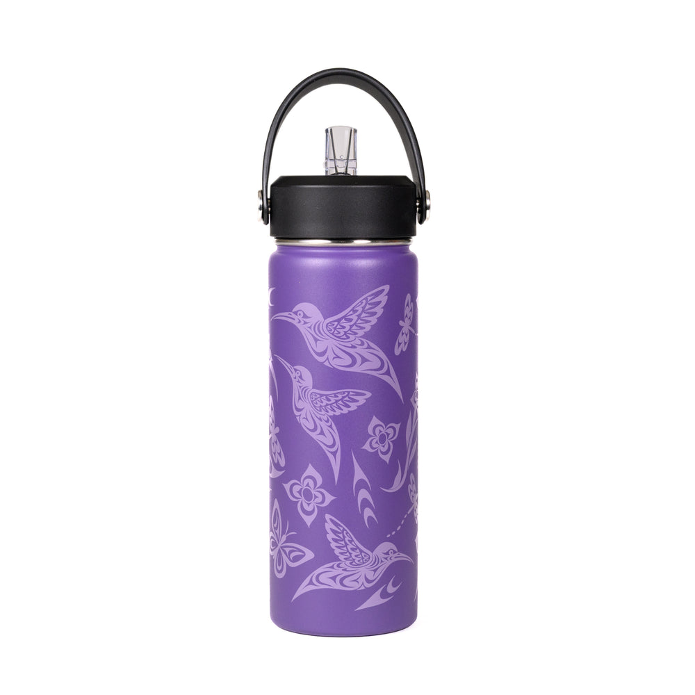 TRAVEL MUG WIDE HUMMINGBIRD