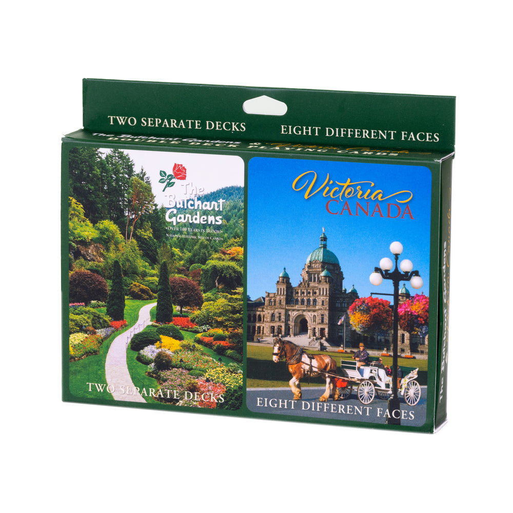 BUTCHART GARDENS PLAYING CARDS DOUBLE PACK