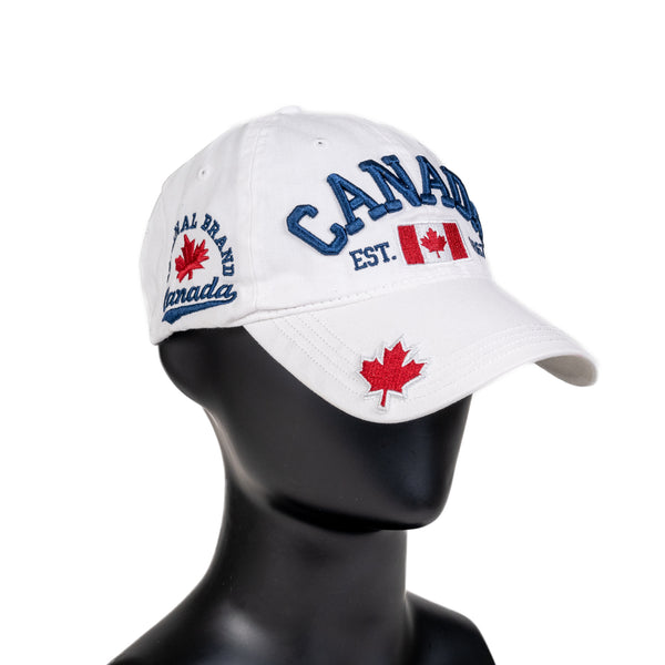 CANADA 1867 WHITE BALL CAP