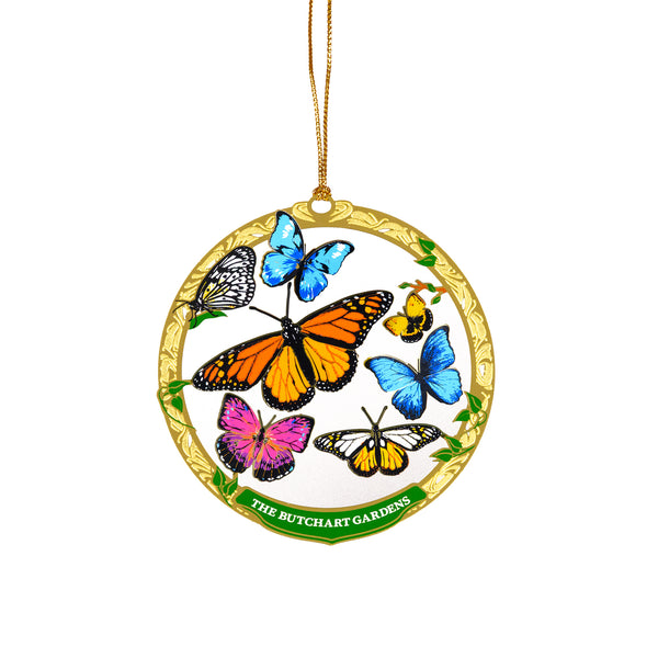 ORNAMENT BUTTERFLY BUTCHART GARDENS