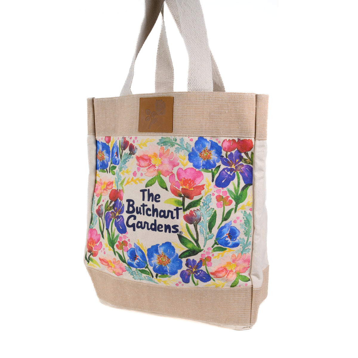 BAG TOTE FLOWER CIRCLE BG