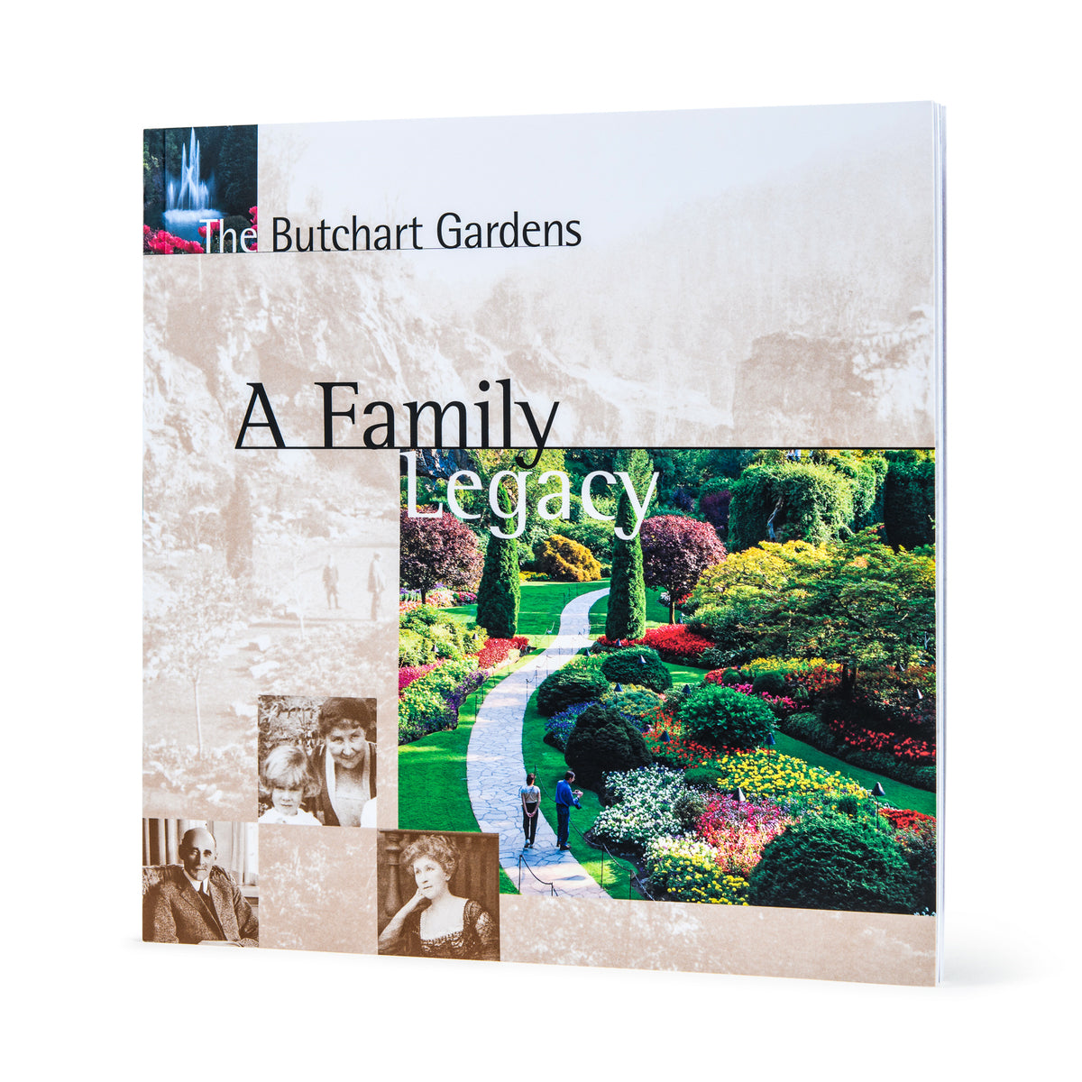 BUTCHART GARDENS 'A FAMILY LEGACY' SOFT COVER BOOK