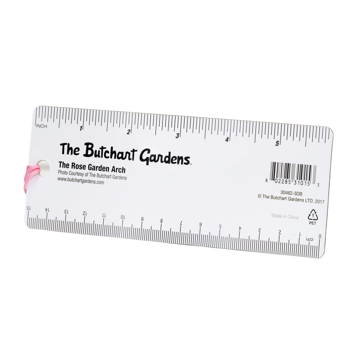 BOOKMARK LENTICULAR ROSE GARDEN ARCH