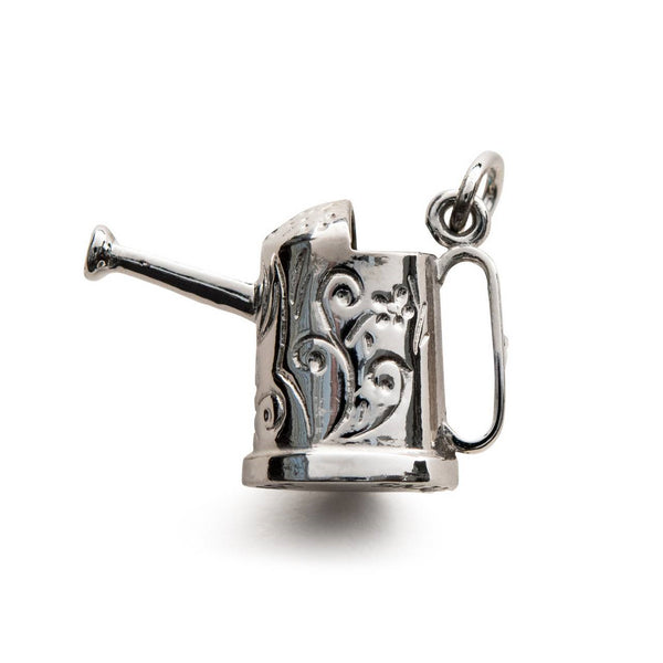 CHARM BG WATERING CAN SILVER