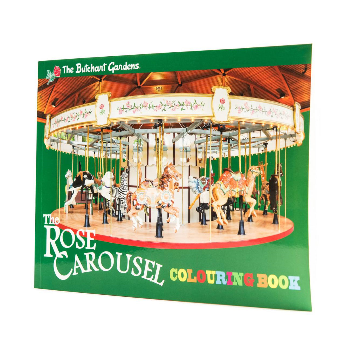 BUTCHART GARDENS CAROUSEL COLOURING BOOK