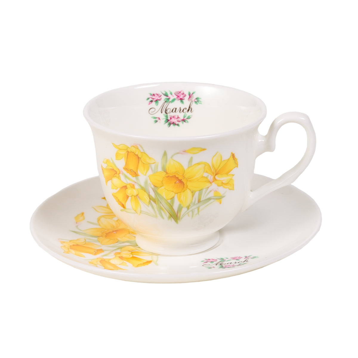 CUPS AND SAUCERS OF THE MONTH