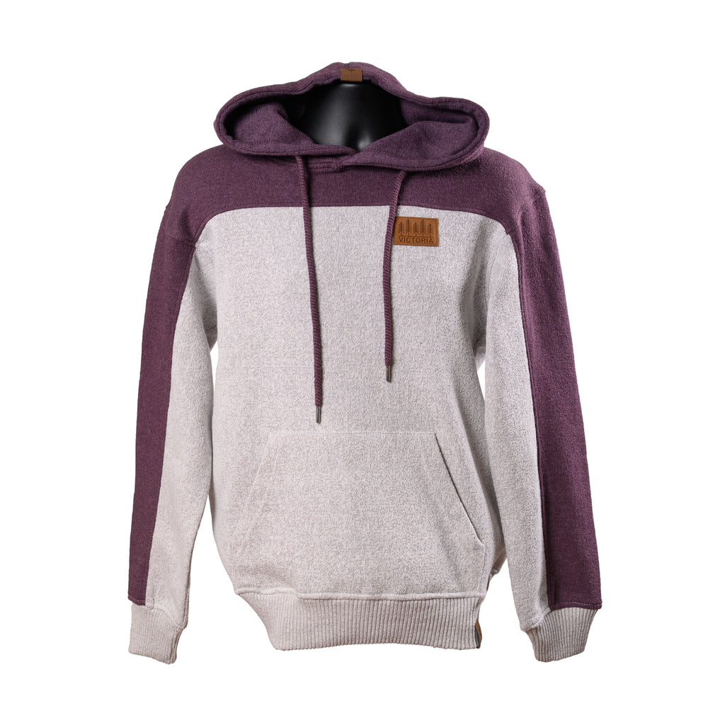 UNISEX VICTORIA FLEECE HOODY WINE