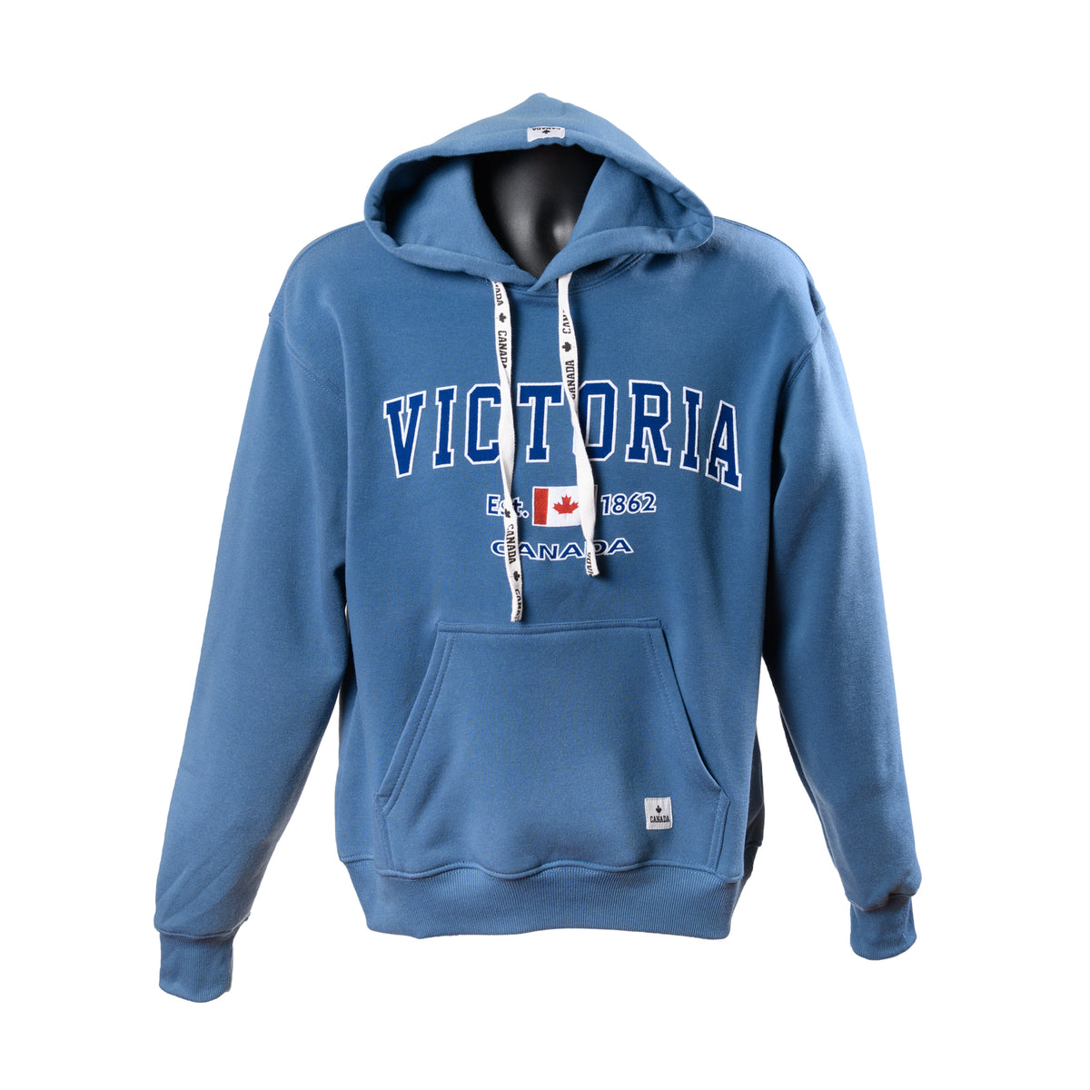 UNISEX VICTORIA FLEECE HOODY INDIGO