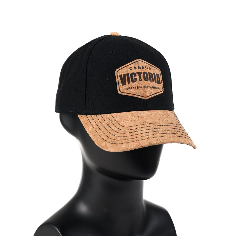 HAT BALL CORK BLACK VICTORIA