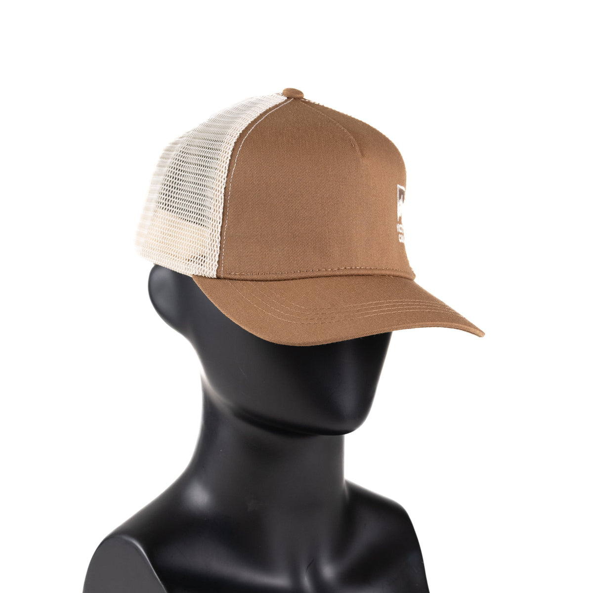 HAT BALL EMBOIDERED COFFEE IVORY VICTORIA