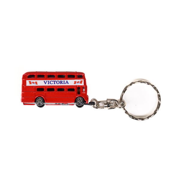 KEYRING DOUBLE DECKER BUS