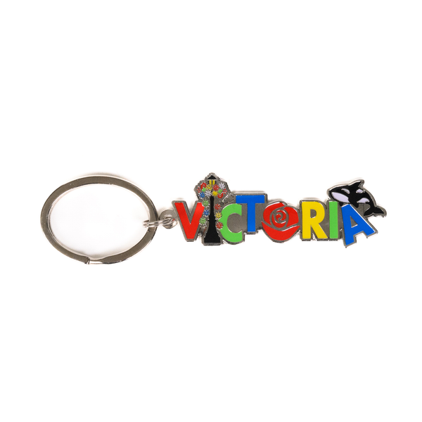 KEYRING VICTORIA LAMPOST & ORCA