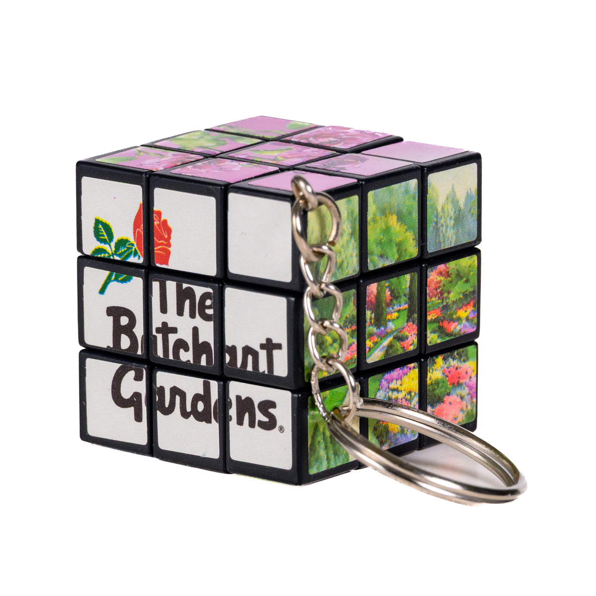 KEYRING BUTCHART GARDENS PUZZLE CUBE