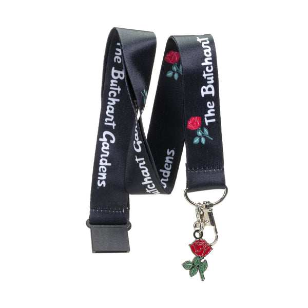 BUTCHART GARDENS ROSE LANYARD