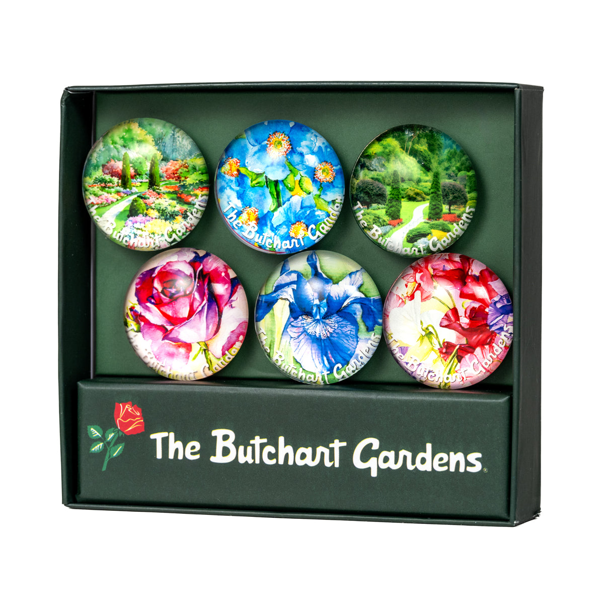 MAGNET BUTCHART GARDENS DOME 6 PACK