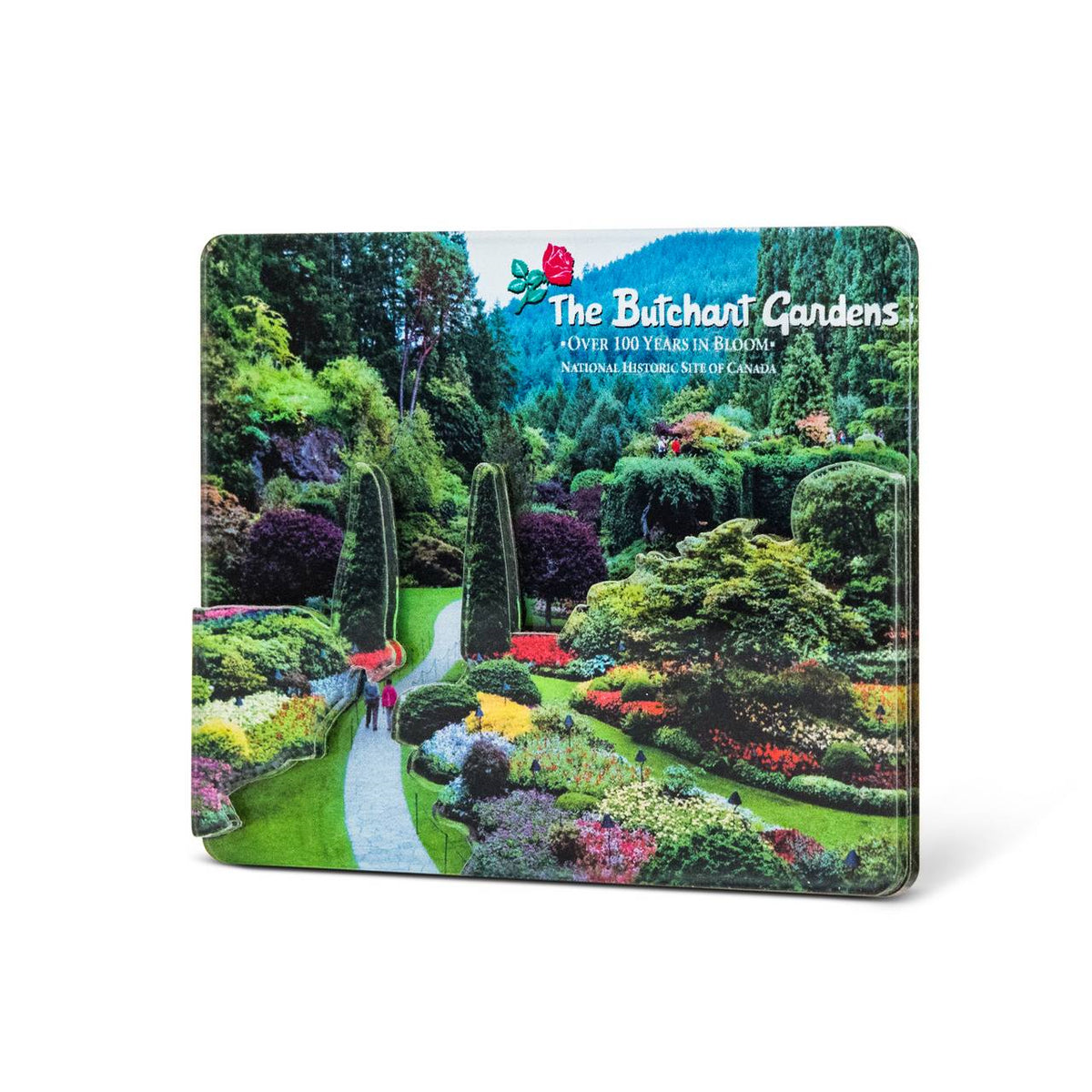 MAGNET BUTCHART GARDENS SUNKEN GARDEN 3D