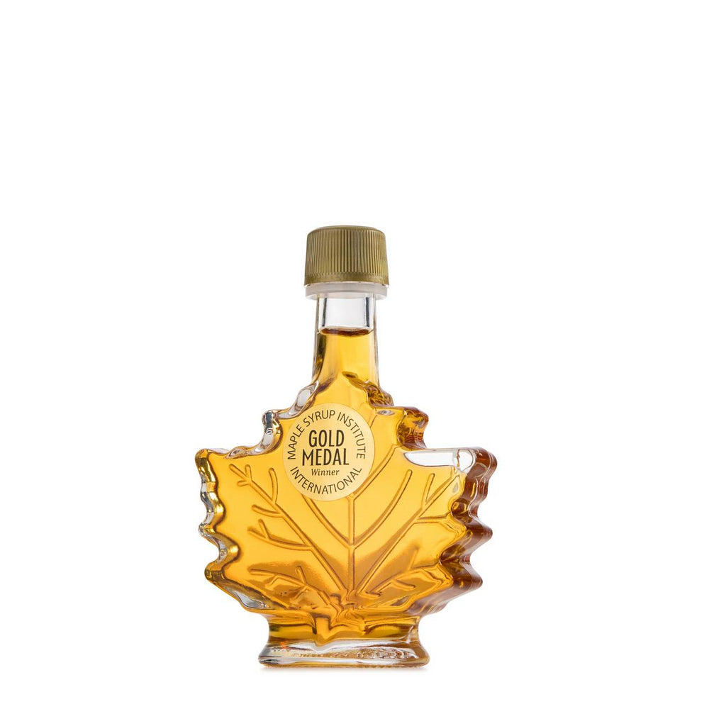 MAPLE SYRUP GLASS LEAF 50ML