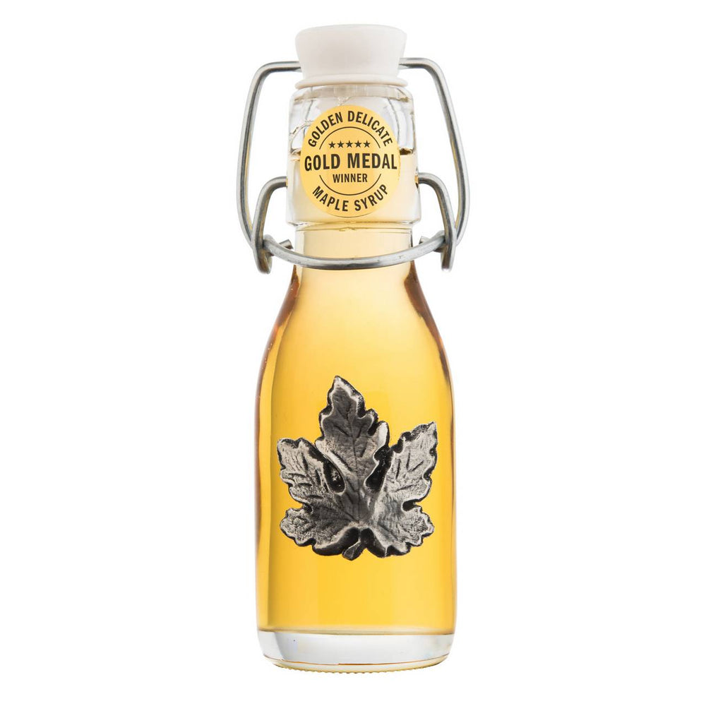 MAPLE SYRUP GLASS PEWTER