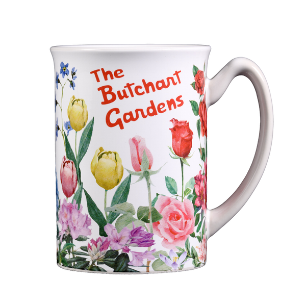 MUG 18 OZ BUTCHART GARDENS FLOWERS