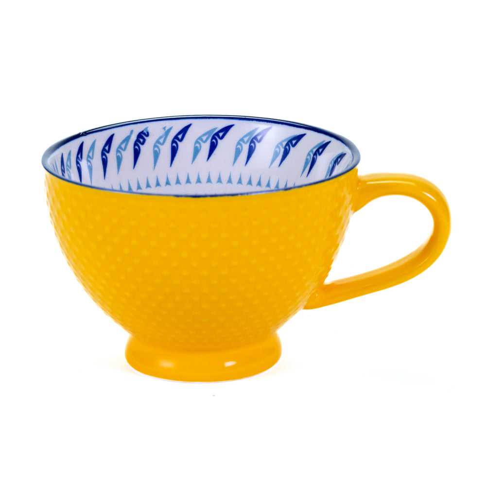 MUG HUMMINGBIRD BLUE