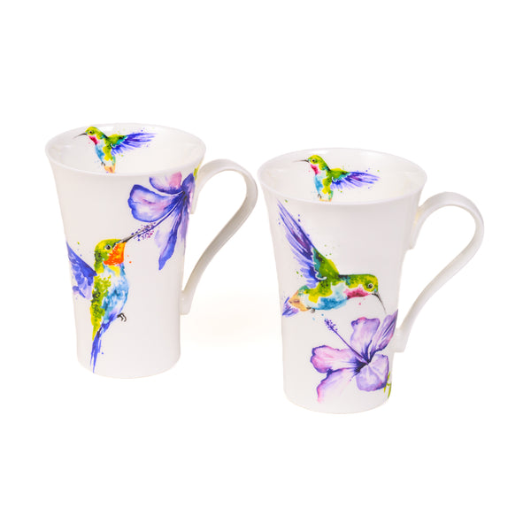 MUG LATTE HUMMINGBIRD