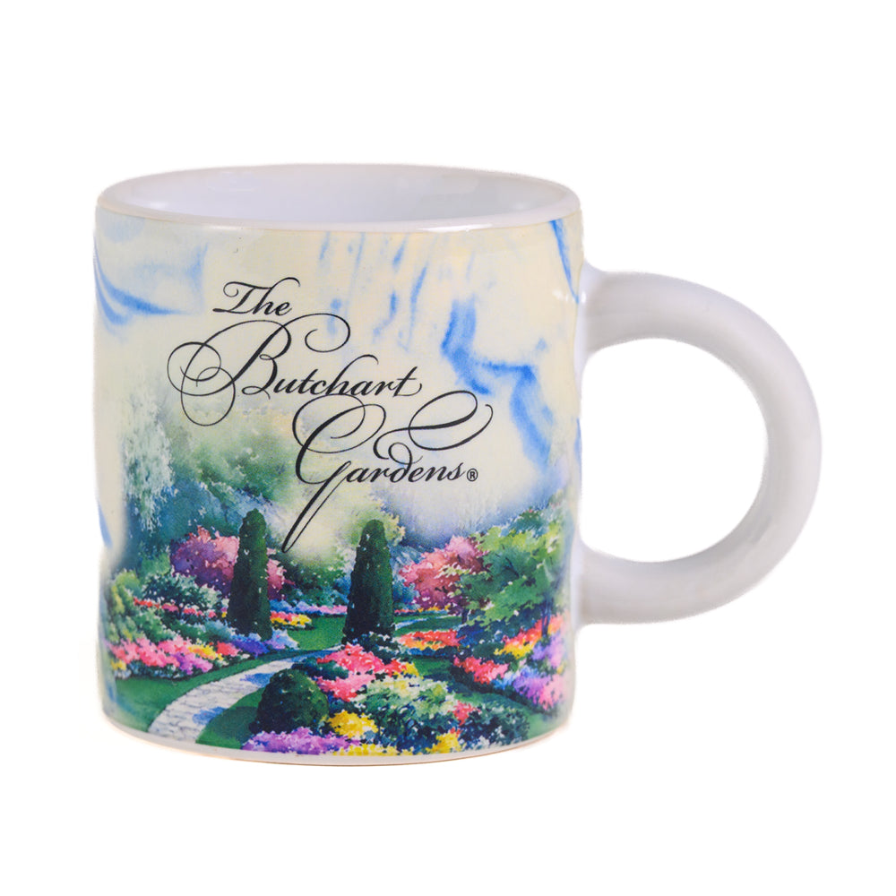 MUG ESPRESSO BUTCHART GARDENS MARBLE