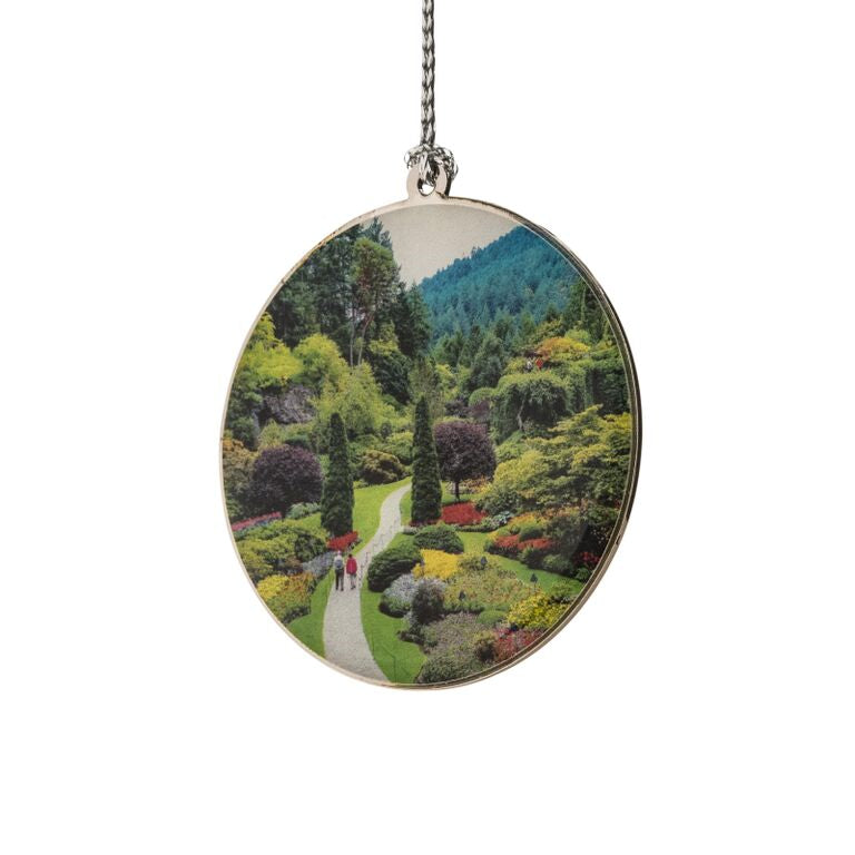 ORNAMENT BUTCHART GARDENS METAL FLAT