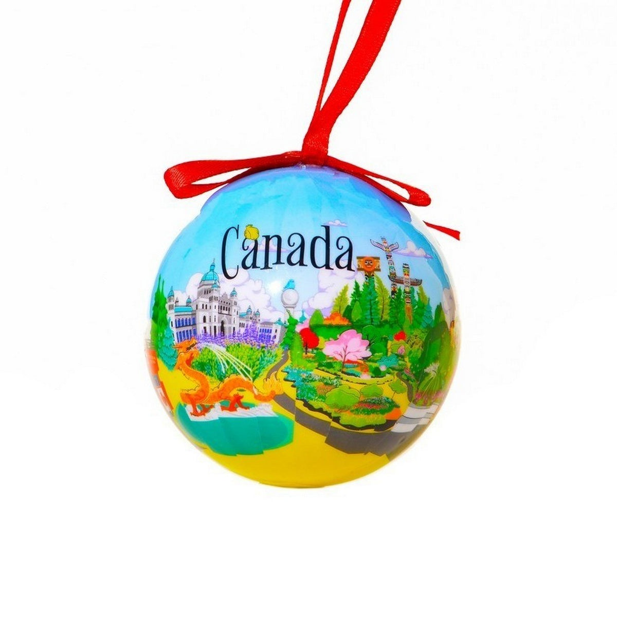 ORNAMENT CARTOON BUTCHART GARDENS BOXED