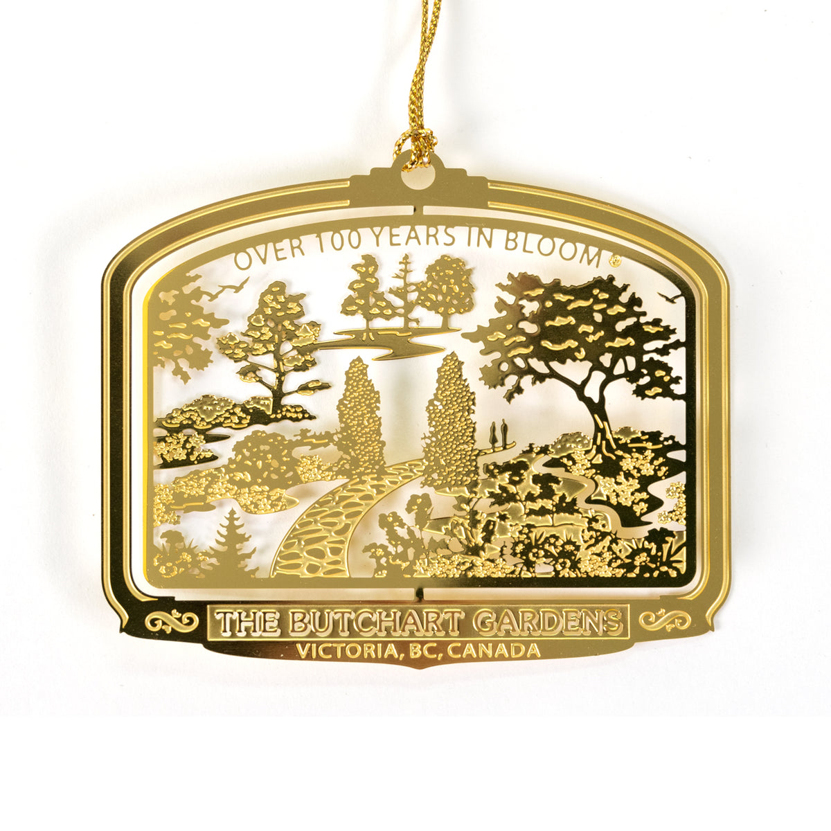 ORNAMENT SUNKEN GARDEN BRASS