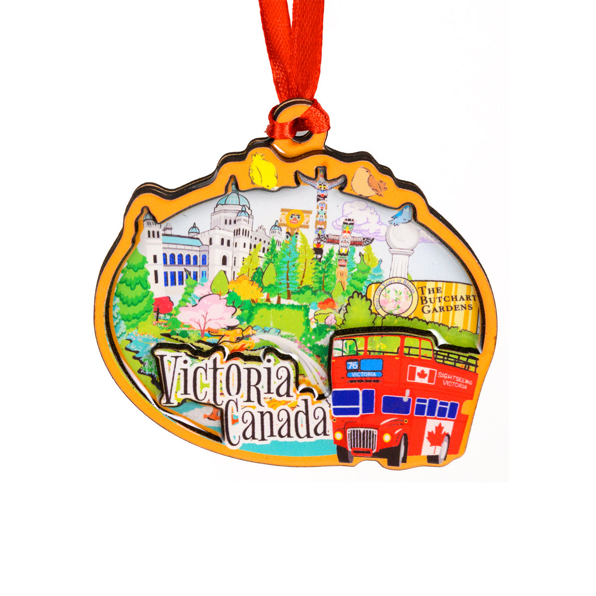ORNAMENT CARTOON VICTORIA
