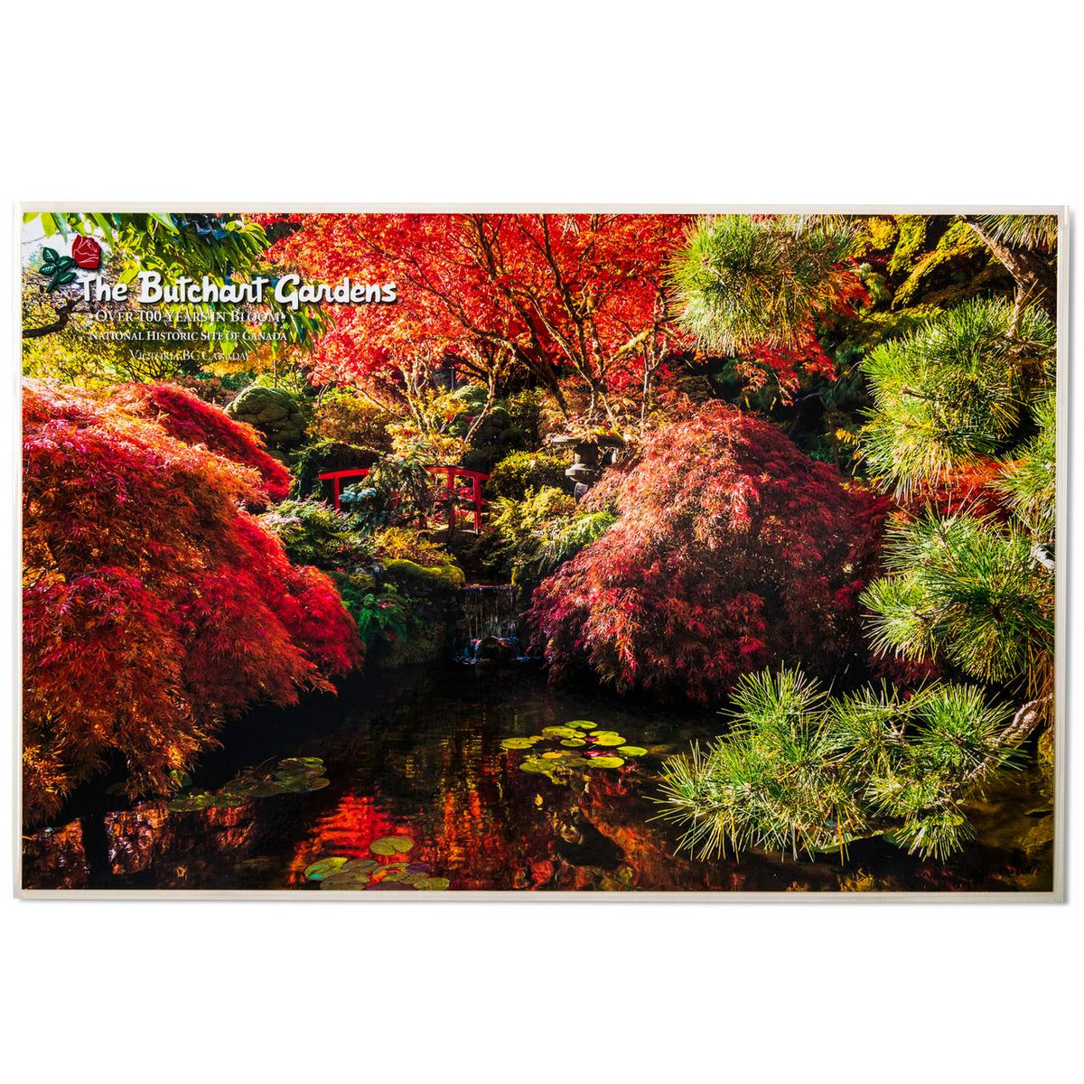 BUTCHART GARDENS PLACEMAT JAPANESE GARDEN/POND