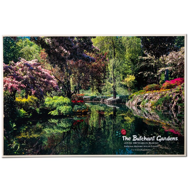 BUTCHART GARDENS PLACEMAT JAPANESE GARDEN/POND