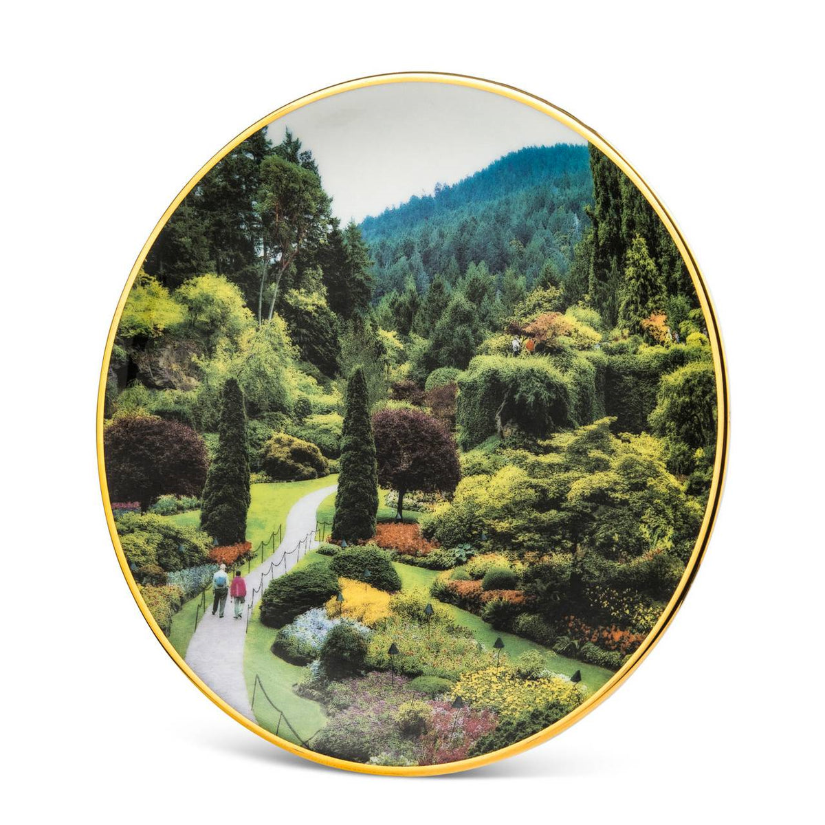 PLATE BUTCHART GARDENS 6"