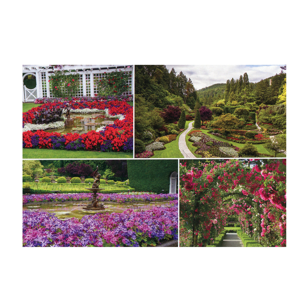 POSTCARD GARDENS & STAR POND