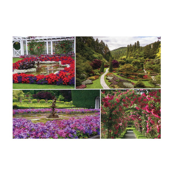 POSTCARD GARDENS & STAR POND