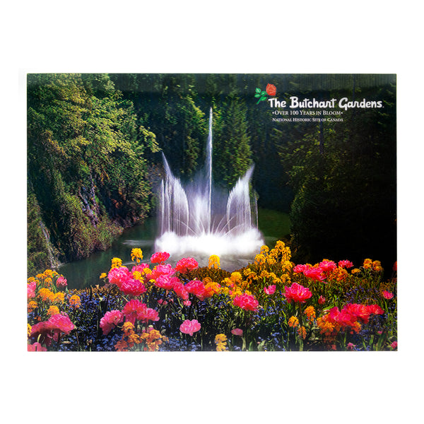 BUTCHART GARDENS ROSS FOUNTAIN LENTICULAR POSTER