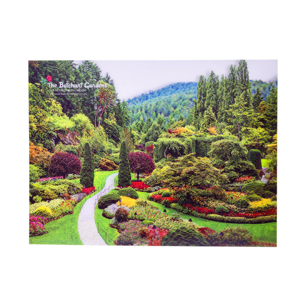 BUTCHART GARDENS SUNKEN GARDEN LENTICULAR POSTER