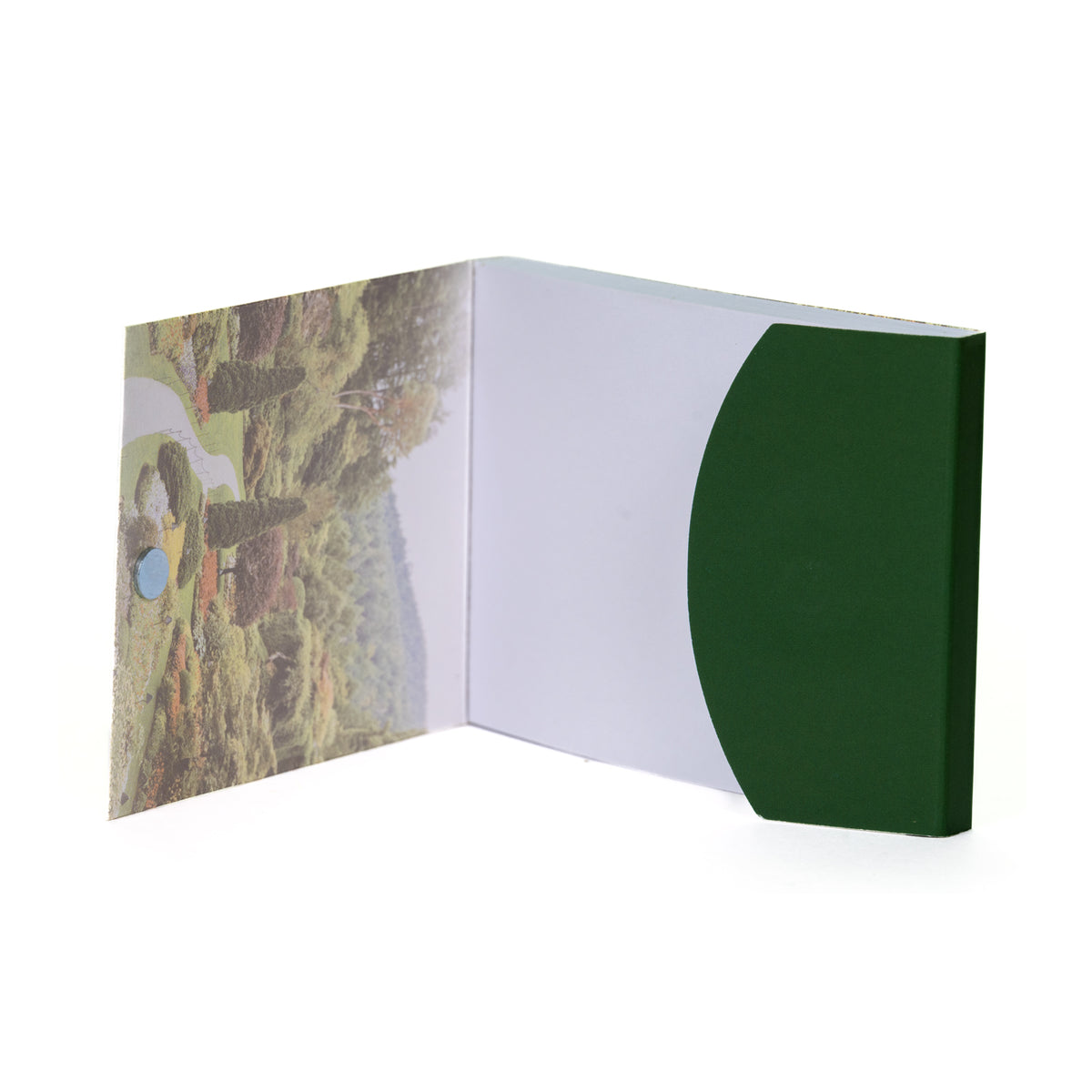 SIGNATURE SERIES PURSE PAD SUNKEN GARDEN PHOTO