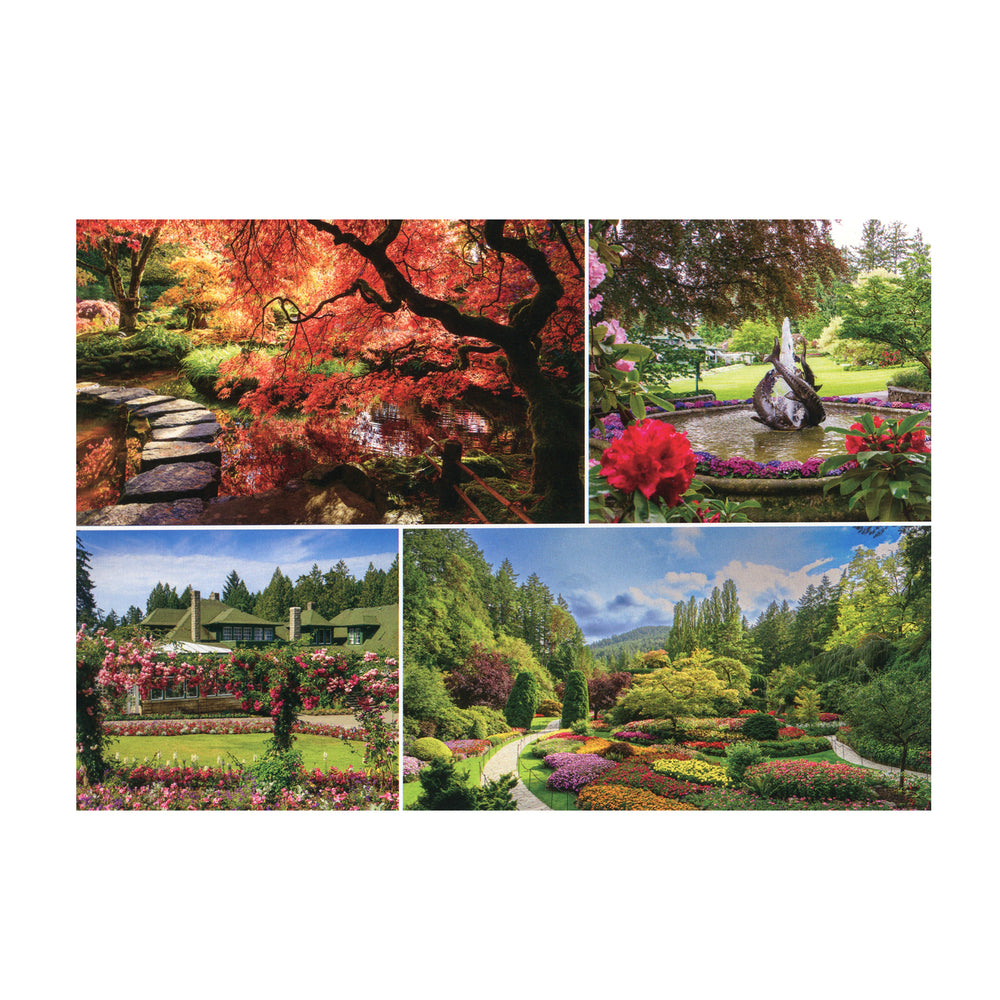 POSTCARD GARDENS & STURGEON POND