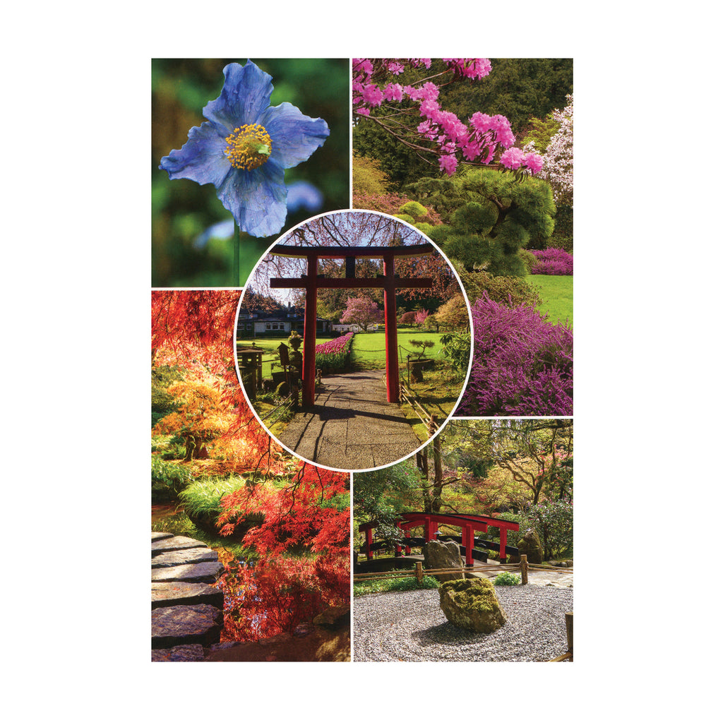 POSTCARD GARDENS & TORII GATE