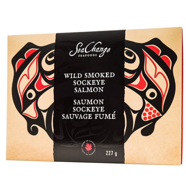 SALMON SOCKEYE SMOKED 227g