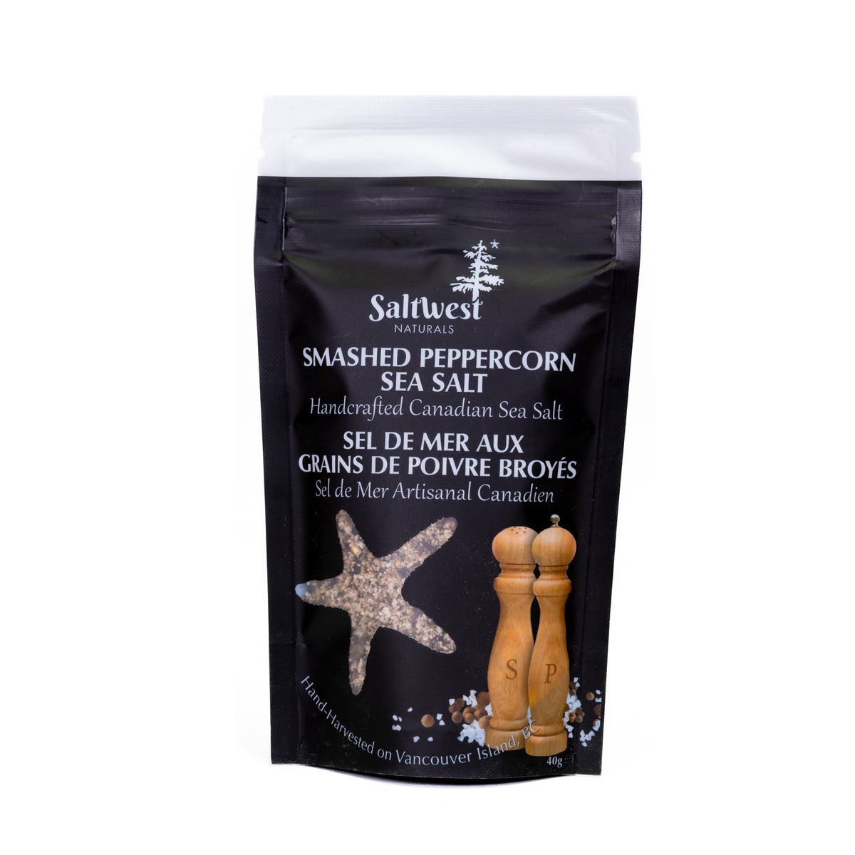 SEA SALT SMASHED PEPPERCORN