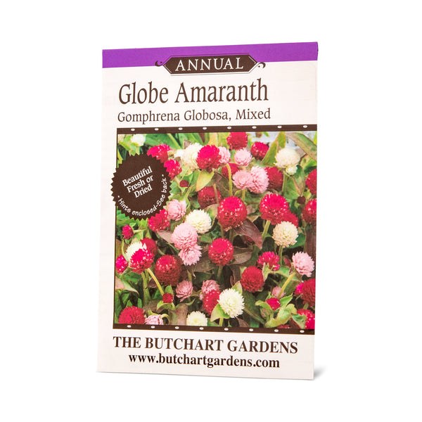 SEED GLOBE AMARANTH – The Butchart Gardens Seed & Gift Store