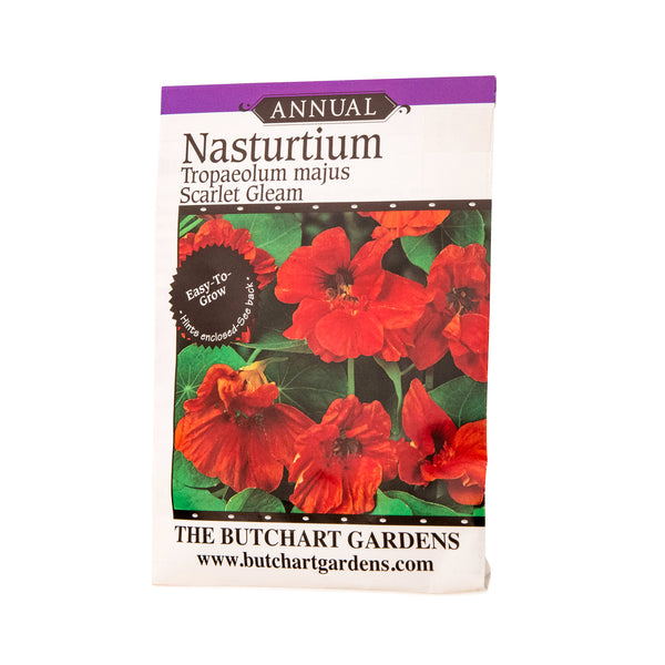 SEED NASTURTIUM SCARLET GLEAM