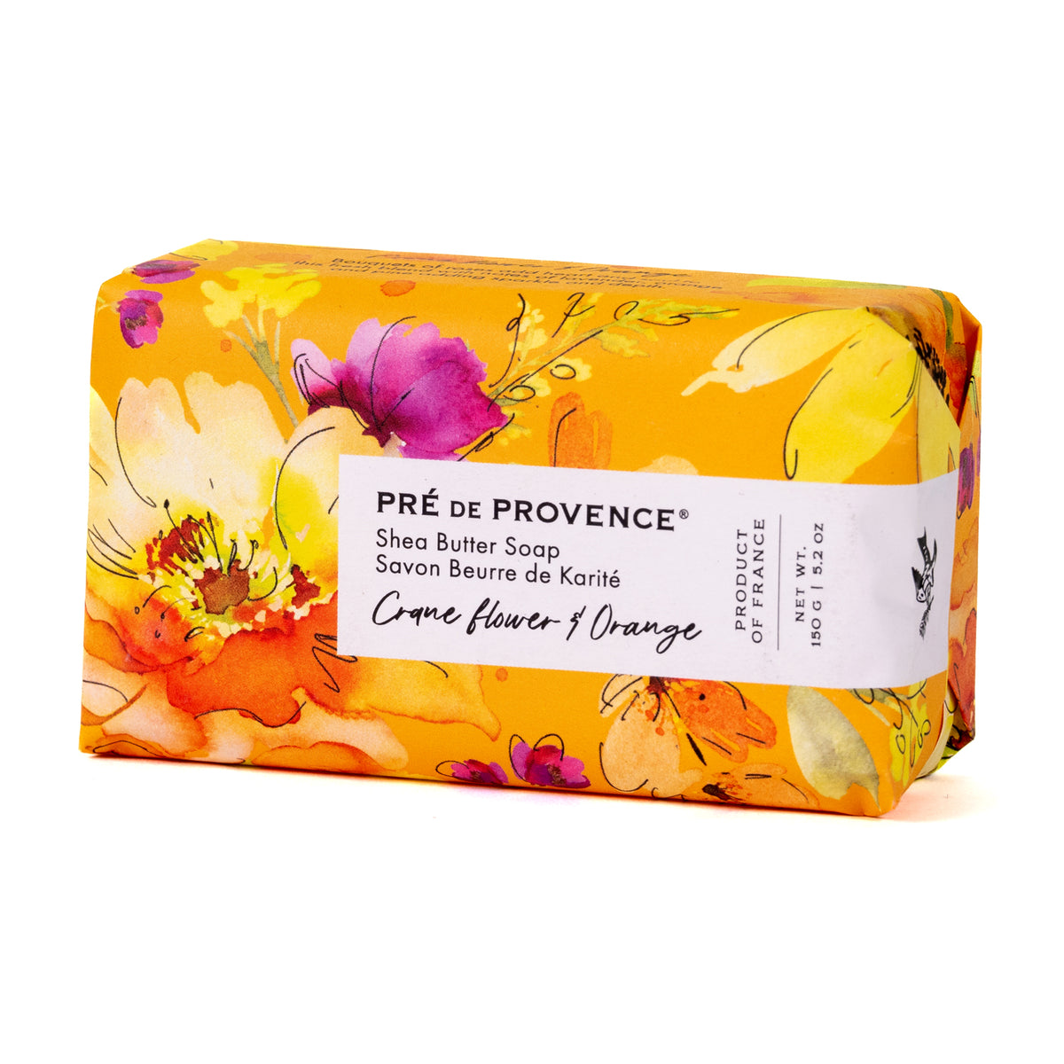 SOAP PRE DE PROVENCE CRANE FLOWER & ORANGE