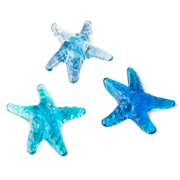 STARFISH GLASS FLAT HANDMADE