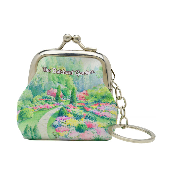 Signature Series Keyring Coin Purse Sunken Garden