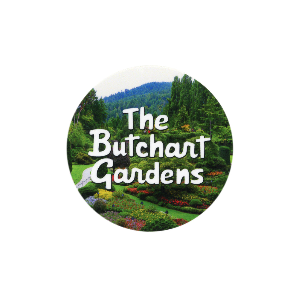 STICKER BUTCHART GARDENS SUNKEN GARDEN PHOTO