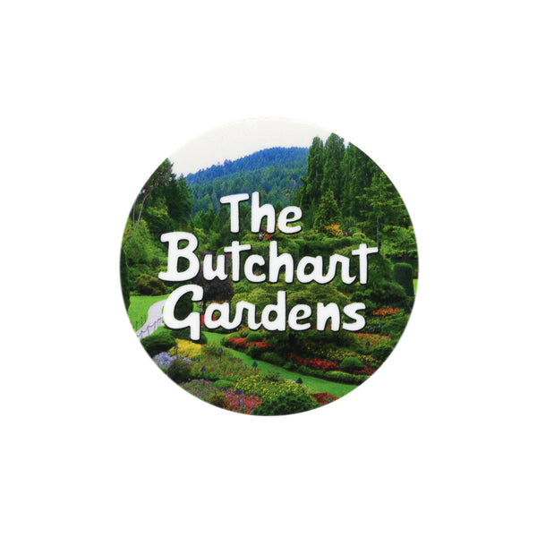 STICKER BUTCHART GARDENS SUNKEN GARDEN PHOTO
