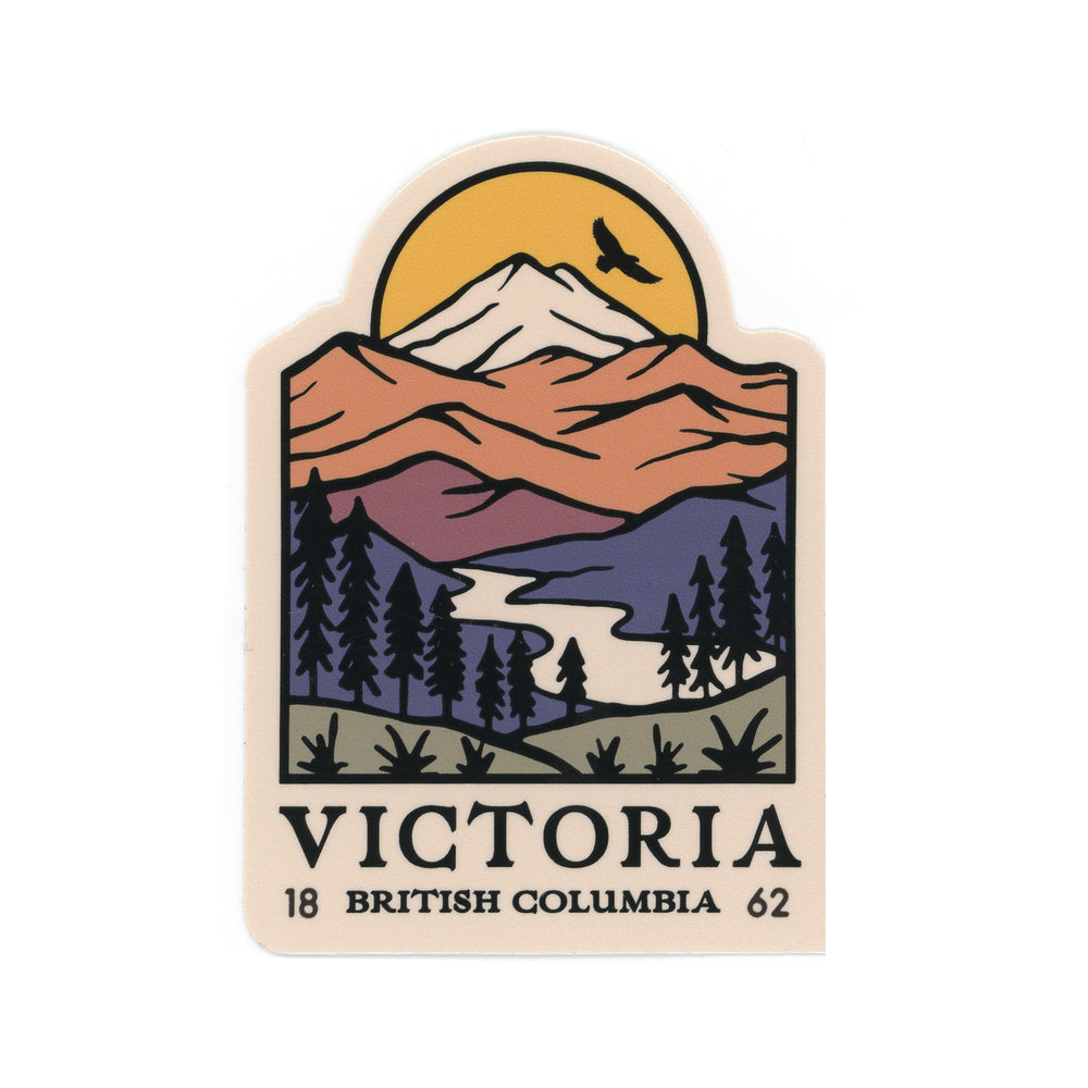 STICKER VICTORIA MOUNTAIN EAGLE